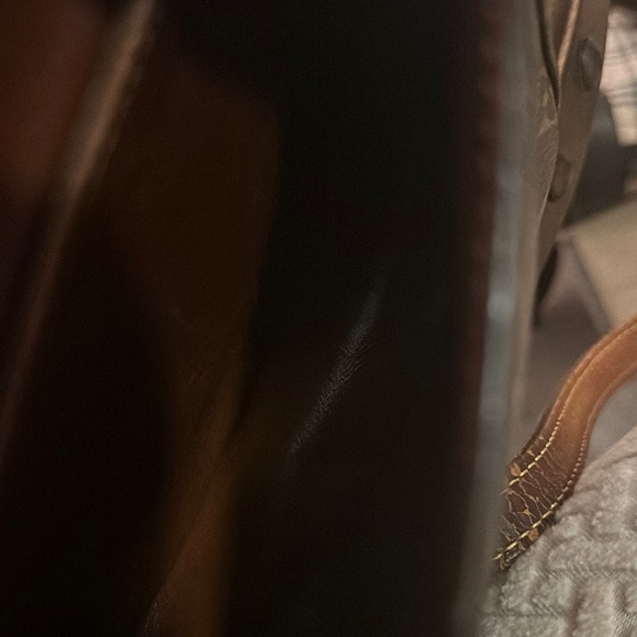 Louis Vuitton Brown Monogram Crossbody Bag - Picture 5 of 14